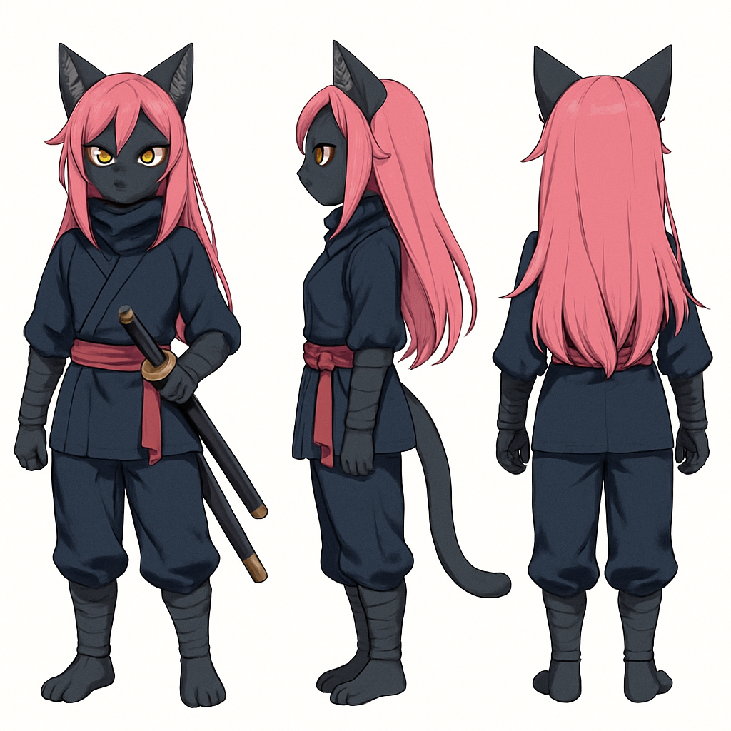 Pink Mane Shadowpaw